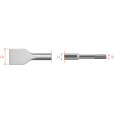 SDS-PLUS SPADEBEITEL, 40X250