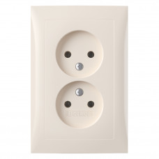 WCD Z.RA 2-VOUDIG INBOUW CREME BERKER