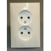 WCD Z.RA 2-VOUDIG INBOUW CREME BERKER