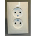 WCD Z.RA 2-VOUDIG INBOUW CREME BERKER