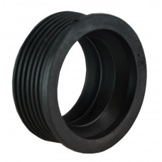 RUBBER MANCHET 50X40 MM ZWART