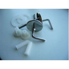 BEVESTIGINGSGARNITUUR INOX