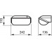 PHILIPS BUITENLAMP FWC110KP INCL. 9W LAMP WIT