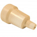 CONTRA STEKKER WIT RA PVC KORT