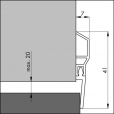 TOCHTPROFIEL/DORPELPROFIEL PDS-WT 100 (BASIC)