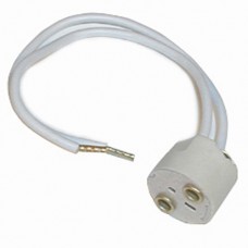 UNIVERSEEL HALOGEEN FITTING 12V G4 / G5. WIT ....
