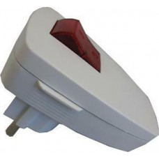 STEKKERSCHAKELAAR + RA + CONTROLE LAMPJE