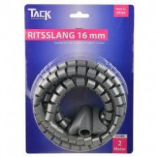 RITSSLANG 22MM 2 METER ZILVER ZILVER TACK