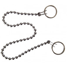 WASTAFELKETTING VERCHROOMD 46 CM