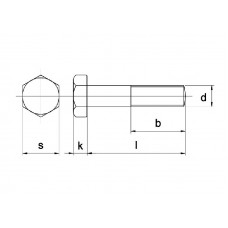 ANSI B18.2.1 TAPBOUT ZESKANT 8.8 GALV.VERZINKT 1/2 UNC X 1.1/2 - VERPA