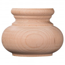 MEUBELPOOT ROND Ø104MM, 80MM, BEUKENHOUT 8