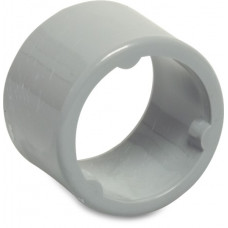 VERLOOPRING PVC-U 50 MM X 75 MM LIJMMOF X SPIE GRIJS KOMO AB01