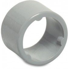 VERLOOPRING PVC-U 50 MM X 70 MM LIJMMOF X SPIE GRIJS