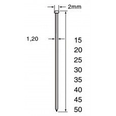 MINIBRAD SKN12 RVS 40 MM DOOS 5MILLE 1