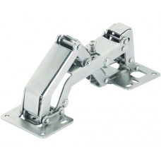 OPSCHROEFSCHARNIER,METAAL,VERNIKK. 165 - 130 MM