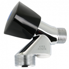 BONFIX BELUCHTERKRAAN KNOP ZWART