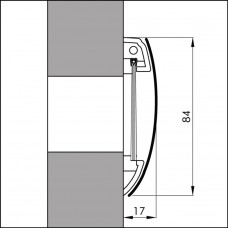 BRIEVENBUSAFSLUITER INOX