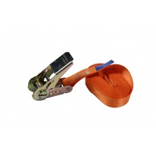 SPANBAND MET RATEL, 25MM, 3M, 350/700 DAN, ORANJE