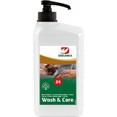 HANDREINIGER WASH & CARE BALIEDISPLAY CAN + POMP 1 L