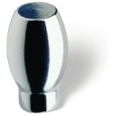 KNOP BULB ZMC VERCHROOMD Ø15MM H=21MM
