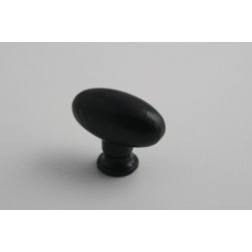 KNOP WARWICK OVAAL 40MM ZWART NEW