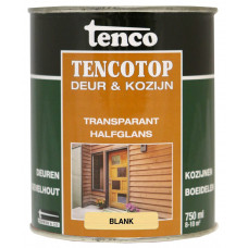 TENCOTOP DEUR & KOZIJN TRANSPARANT BLANK 0,75