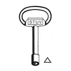 DOORNSLEUTEL DRIEKANT -STUV 8