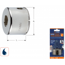 DIAMANT DOZENBOOR 38X30MM VOOR STEEN EN TEGELS, WATER GEKOELD