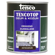 TENCOTOP DEUR & KOZIJN DEKKEND ZG ANTIEKBRUIN 0,75