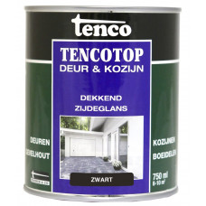 TENCOTOP DEUR & KOZIJN DEKKEND ZG ZWART 0,75