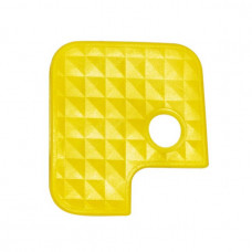 SLEUTELKAPPEN VIERKANT GEEL