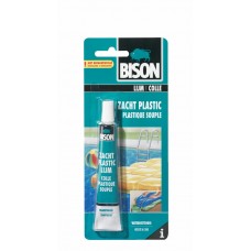 BISON ZACHT PLASTIC LIJM CRD 25ML*6 NLFR