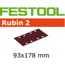 FESTOOL SCHUURPAPIER RUBIN 2 STF 93X178/8 P120 RU2/10