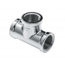 BONFIX 80150 T-STUK 1/2" BINNENDRAAD VERCHROOMD