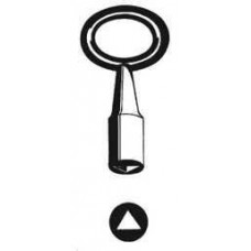 DOORNSLEUTEL DRIEKANT 10MM