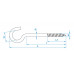 SCHROEFHAKEN 4.40X30/60 RVS A2