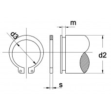 SEEGERRING UITW 6MM