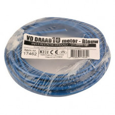 INSTALLATIEDRAAD 2,5MM BLAUW 10M