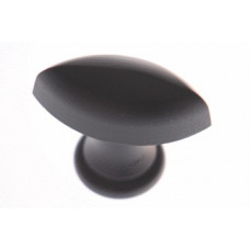 KNOP OVAAL BEUK ZWART GELAKT NEW