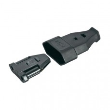 EURO PLUG STEKKER FEMALE ZWART