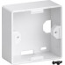 2X RJ 45 WANDCONTACTDOOS NETWERK IN/OPB