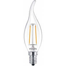 PHILIPS CLASSIC LEDKAARS 4.5W/827 E14 FIL TIP