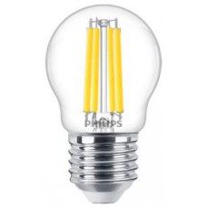 PHILIPS CLASSIC LEDKOGEL 4.5~40W/827 E27 HELDER FIL GLAS DIM