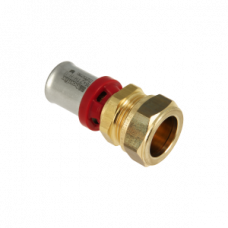BONFIX ALU-PERS RECHTE KOPPELING 16 MM X 15 MM KNEL