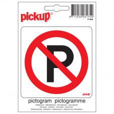 PICTOGRAM 10X10CM VERBODEN TE PARKEREN