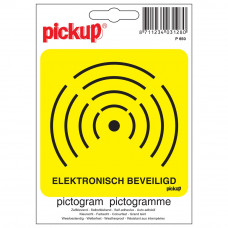 PICTOGRAM 10X10CM ELEKTRONISCH BEVEILIGD