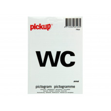 PICTOGRAM 10X10CM WC