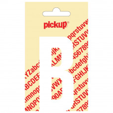 PLAKLETTER NOBEL 90 MM WIT B