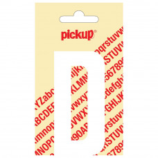 PLAKLETTER NOBEL 90 MM WIT D