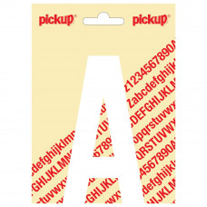 PLAKLETTER NOBEL 120MM WIT A